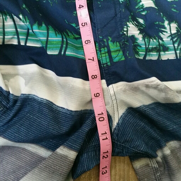 O'Neil Swim Trunks Board Shorts Palm Tree Print - Picture 4 of 5